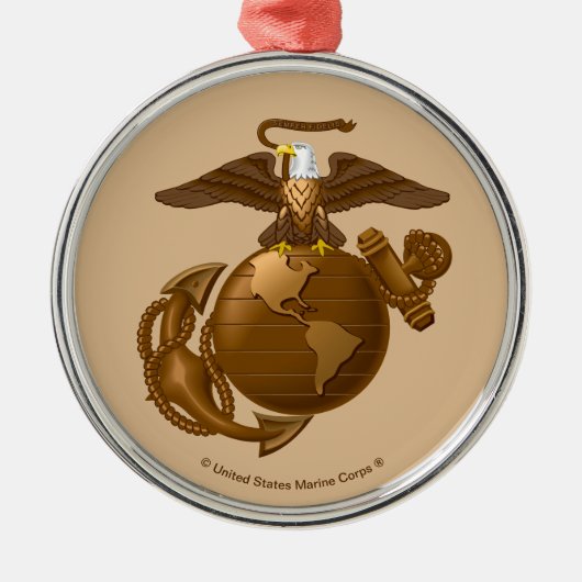 Ornement En Métal EGA couleur complète - Bronze (Devant)