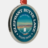 Ornement En Métal Elephant Butte Lake SP (Droite)