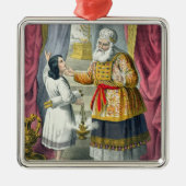 Ornement En Métal Eli interrogeant Samuel concernant la vision, de (Devant)