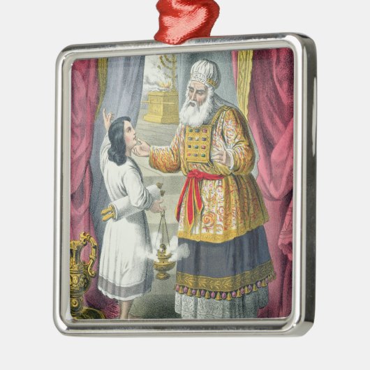 Ornement En Métal Eli interrogeant Samuel concernant la vision, de (Gauche)