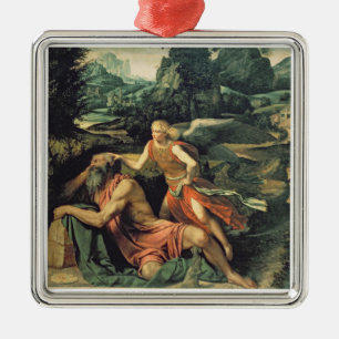 Ornement En Métal Élijah a visité par un ange, c.1534