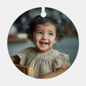 Ornement En Métal Elmo Face Chalkboard | Customized Name & Photo (Verso)