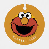 Ornement En Métal Elmo Smiling Face (Recto)