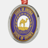 Ornement En Métal Emblème du cycle de l'Érythrée (Gauche)