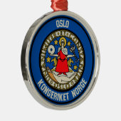 Ornement En Métal Emblème du cycle d'Oslo (Droite)