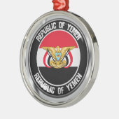 Ornement En Métal Emblème du cycle du Yémen (Gauche)