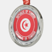 Ornement En Métal Emblème du cycle tunisien (Gauche)