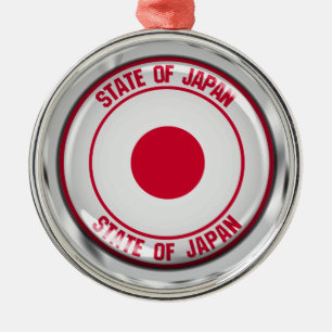 Ornement En Métal Emblème du Japon