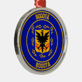 Ornement En Métal Emblème rond de Bogotá (Droite)