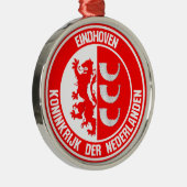 Ornement En Métal Emblème rond Eindhoven (Droite)
