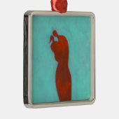 Ornement En Métal Embrassement de couples (Droite)