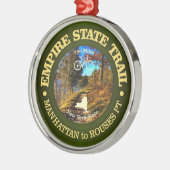 Ornement En Métal Empire State Trail (vélo c) (Gauche)