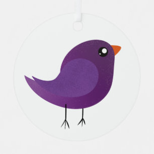 Ornement En Métal Enfants mignonette birdy