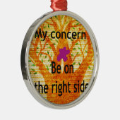 Ornement En Métal Enraciné dans la droiture Baobab perspective Vinta (Droite)