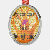 Ornement En Métal Enraciné dans la droiture Baobab perspective Vinta (Gauche)