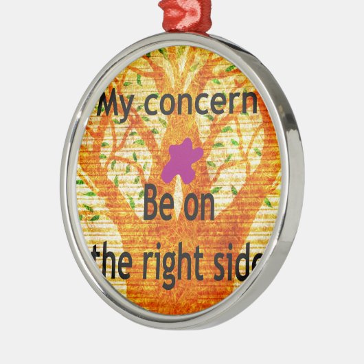 Ornement En Métal Enraciné dans la droiture Baobab perspective Vinta (Gauche)