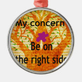 Ornement En Métal Enraciné dans la droiture Baobab perspective Vinta (Devant)