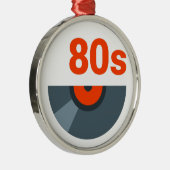 Ornement En Métal Enregistrement musical des années 80 Rock 1980 (Droite)