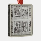 Ornement En Métal Ensemble de representation de cartes de jeu (Droite)