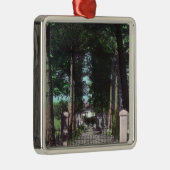 Ornement En Métal Entrée à la vue de Theodore Wagner de maison (Droite)