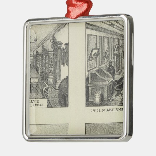 Ornement En Métal Entreprises et résidences, Abilene, le Kansas (Gauche)