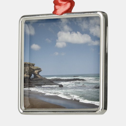 Ornement En Métal Equateur, Galapagos, Santiago alias James).4 (Gauche)