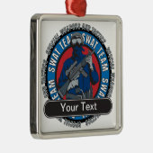 Ornement En Métal Équipe de choc faite sur commande (Droite)