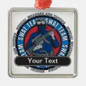 Ornement En Métal Équipe de choc faite sur commande (Devant)