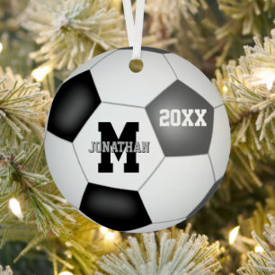 Ornement En Métal équipe noire gris esprit garçons filles gardien so