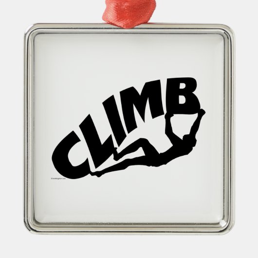 Ornement En Métal Escalade de Bouldering Rock (Devant)