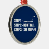 Ornement En Métal Escalade des glaces - Ne tombez pas (Droite)