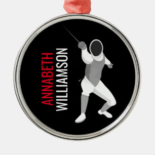 Ornement En Métal Escrime