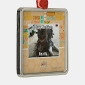 Ornement En Métal Est l'étreinte. Il aime (Droite)