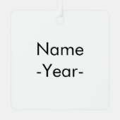 Ornement En Métal Esthéticien (Verso)