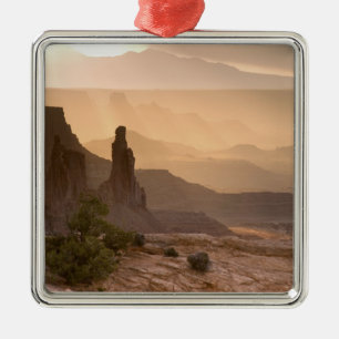 Ornement En Métal États-Unis; Utah; Parc national de Canyonlands. Vu