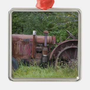 Ornement En Métal États-Unis, Vermont, MANCHESTER : Tracteur agricol