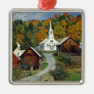 Ornement En Métal États-Unis, Vermont, Waits River. Le feuillage d'a