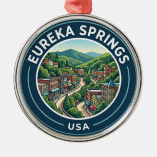 Ornement En Métal Eureka Springs États-Unis