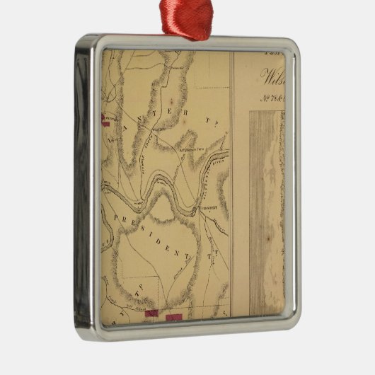 Ornement En Métal Exploitation et référence Co de Humboldt (Droite)