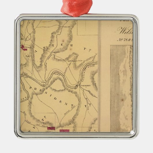 Ornement En Métal Exploitation et référence Co de Humboldt (Devant)