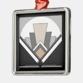 Ornement En Métal Expression d'art déco (Gauche)