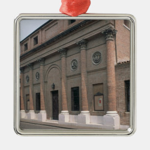 Ornement En Métal Façade du Teatro Accademico (photo)