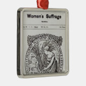 Ornement En Métal Faith, Perseverance, Patience, 1911 (Droite)