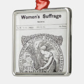 Ornement En Métal Faith, Perseverance, Patience, 1911 (Gauche)