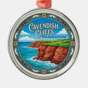 Ornement En Métal Falaises de Cavendish Canada