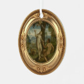 Ornement En Métal Fall of Man Garden of Eden Advent Jesse Tree (Avant gauche)