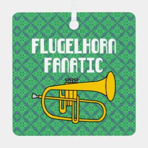 Ornement En Métal Fanatique Flugelhorn