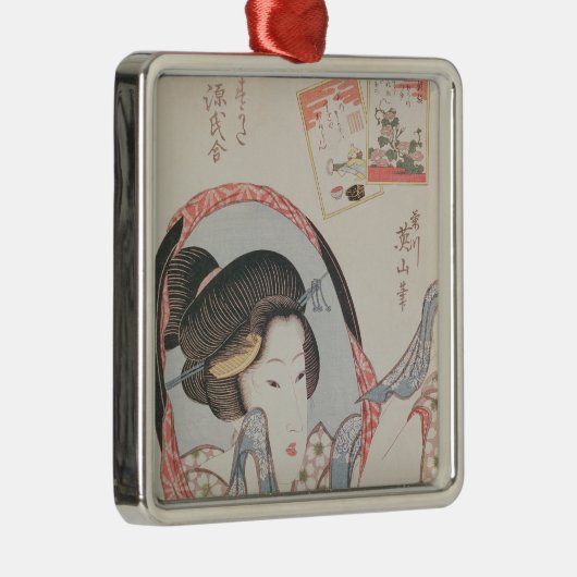 Ornement En Métal Femme à son miroir, c.1830 édité (Droite)