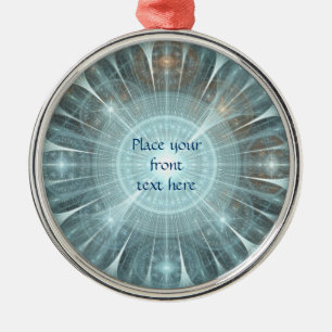 Ornement En Métal Fenêtre de la cathédrale de Noël