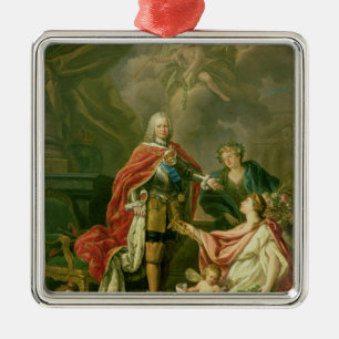 Ornement En Métal Ferdinand VI comme patron